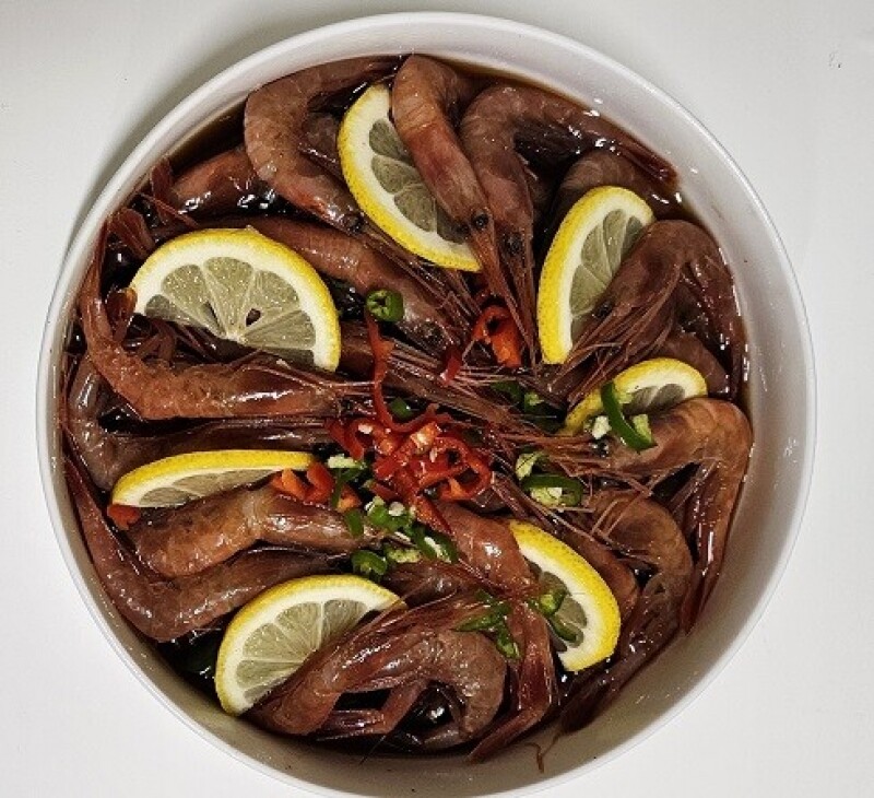 신선해 푸드,한입 간장새우장 1.4kg(700g*2)